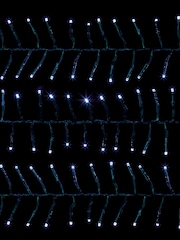 Premier Decorations Ltd White Brite 960 LED Clusters Christmas Lights With Timer 12.4m - Image 4 of 4