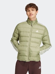 adidas Terrex Green Essentials 3-Stripes Light Down Jacket - Image 1 of 7