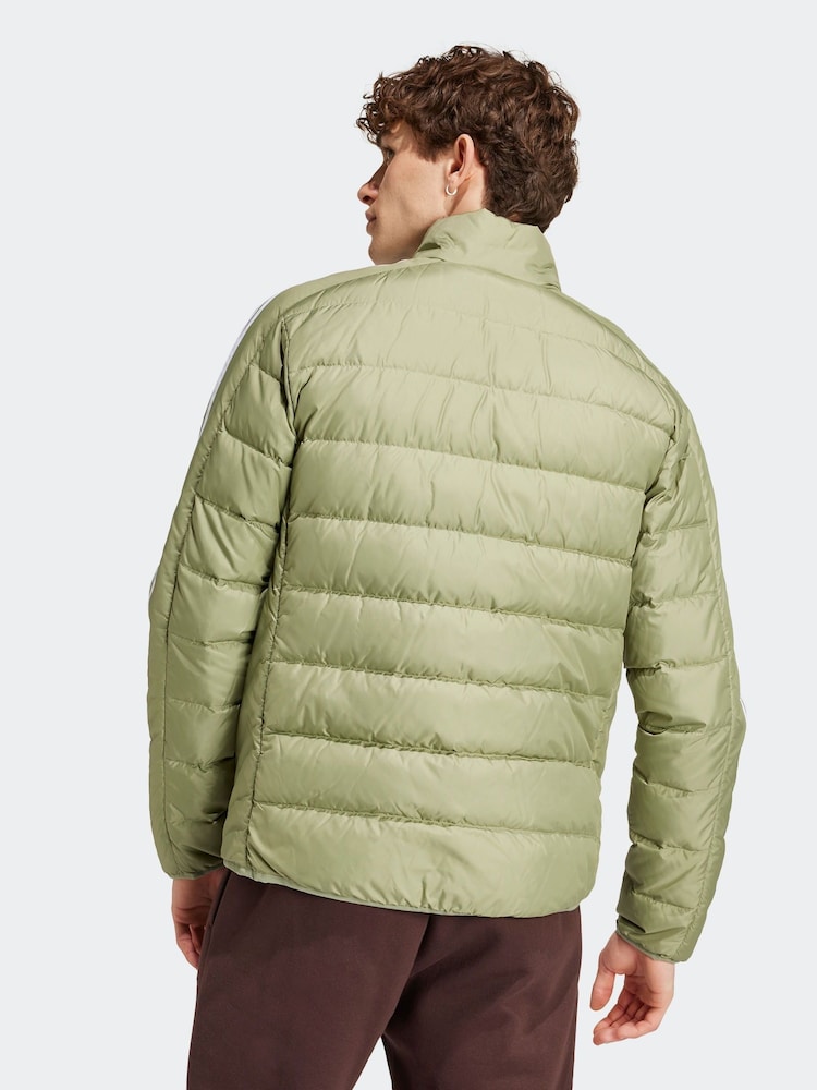 adidas Terrex Green Essentials 3-Stripes Light Down Jacket - Image 2 of 7