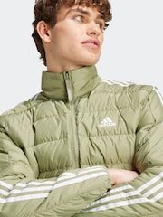 adidas Terrex Green Essentials 3-Stripes Light Down Jacket - Image 5 of 7