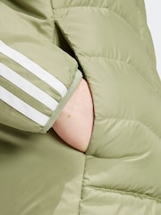 adidas Terrex Green Essentials 3-Stripes Light Down Jacket - Image 6 of 7