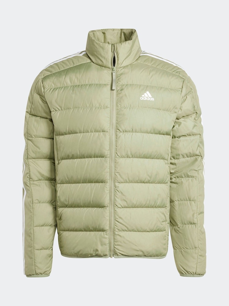 adidas Terrex Green Essentials 3-Stripes Light Down Jacket - Image 7 of 7