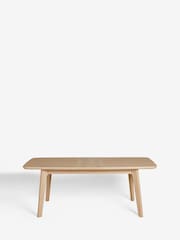 Light Oak Effect Jackson 6 to 8 Seat Extending Dining Table - Image 10 of 11