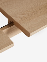 Light Oak Effect Jackson 6 to 8 Seat Extending Dining Table - Image 11 of 11