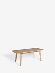 Light Oak Effect Jackson 6 to 8 Seat Extending Dining Table - Image 9 of 11