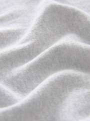 Grey Knitted Polo Shirt - Image 7 of 7