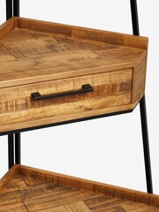 Natural Jefferson Pine Corner Shelf - Image 1 of 6