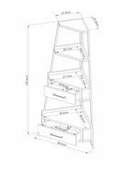 Natural Jefferson Pine Corner Shelf - Image 2 of 6