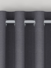 Charcoal Grey Black Soho Made To Measure Curtains - Image 7 of 8