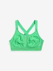 Green/Navy Blue Active Sports High Impact Crop Tops 2 Pack - Image 7 of 9