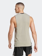 adidas Green Designed For Training Workout Tank Top - Image 2 of 7