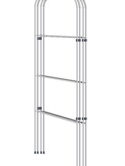 Our House Grey 4 Panel Gate Folding Airer - Image 4 of 4
