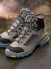 Grisport Grey Lady Cairngorm Grey Leather Walking Boots - Image 3 of 10