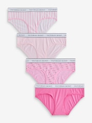 Victoria's Secret Pink Hipster Logo 4 Pack Knickers - Image 1 of 7