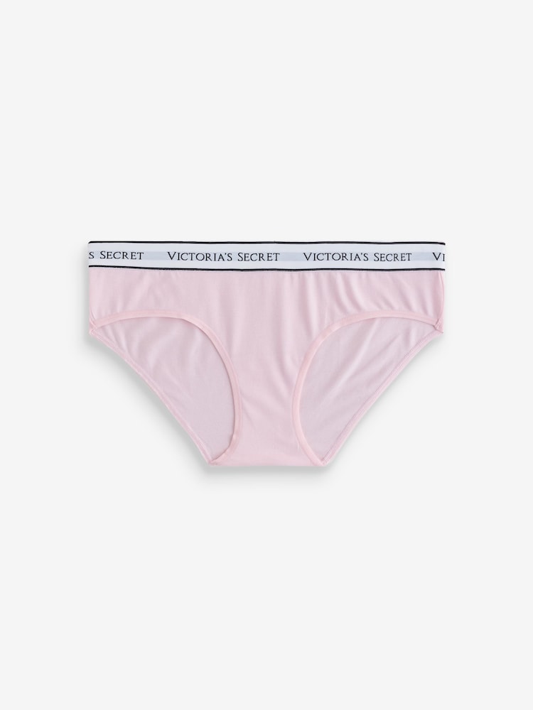 Victoria's Secret Pink Hipster Logo 4 Pack Knickers - Image 2 of 7 Victoria's Secret Pink Hipster Logo 4 Pack Knickers - Image 2 of 7