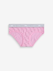 Victoria's Secret Pink Hipster Logo 4 Pack Knickers - Image 4 of 7