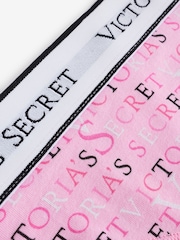 Victoria's Secret Pink Hipster Logo 4 Pack Knickers - Image 7 of 7