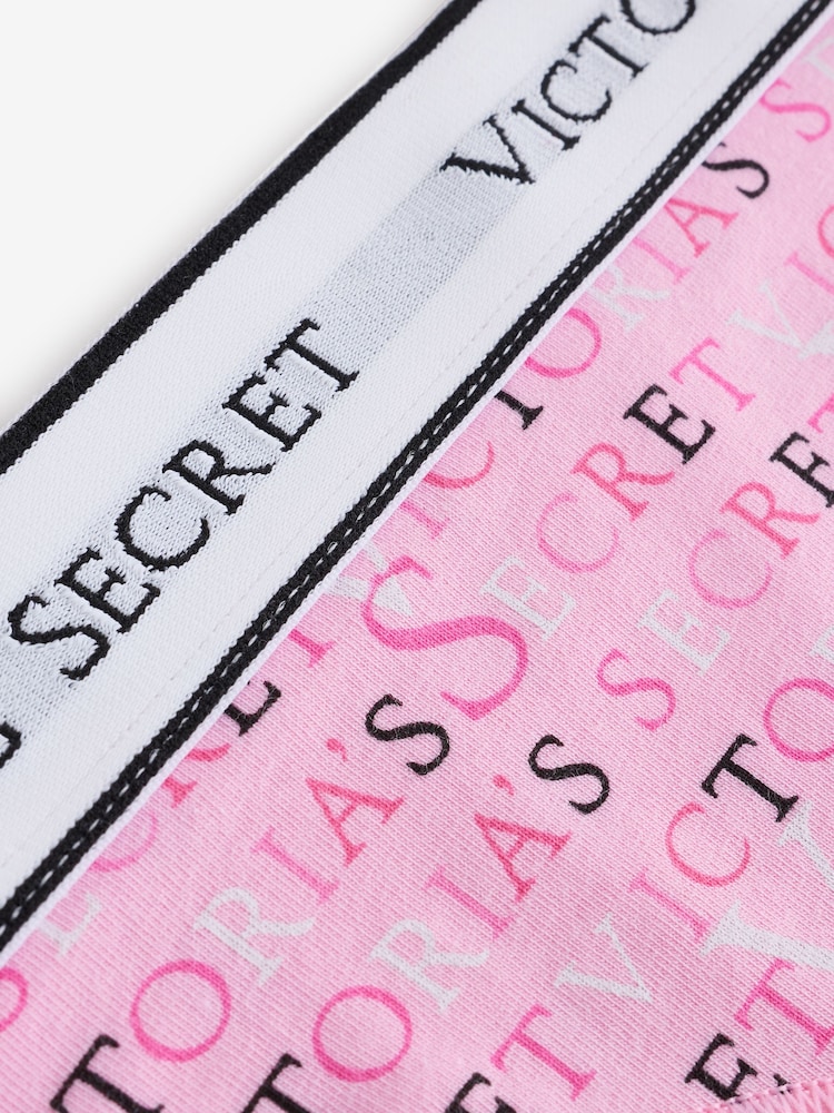 Victoria's Secret Pink Hipster Logo 4 Pack Knickers - Image 7 of 7 Victoria's Secret Pink Hipster Logo 4 Pack Knickers - Image 7 of 7