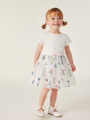 Baker by Ted Baker Burnout 2-in-1 Dress - Image 1 of 11