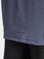 Синий - adidas Designed For Training Workout Tank Top - Изображение 6 из 7