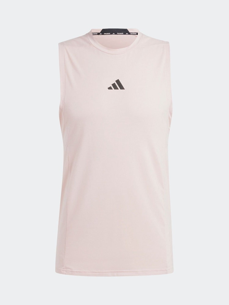 adidas Pink Designed For Training Workout Tank Top - Image 7 of 7 adidas Pink Designed For Training Workout Tank Top - Image 7 of 7