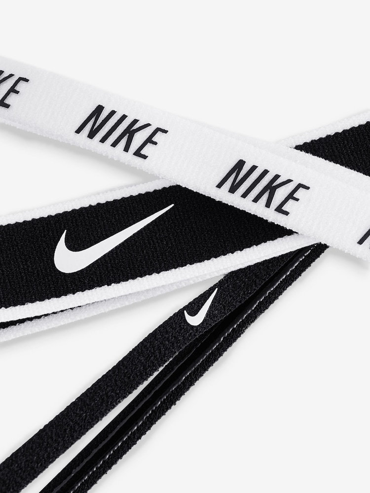 Nike Black Mix Headbands 3 Pack - Image 3 of 4