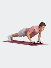 adidas Grey Designed for Training Workout Shorts - Image 5 of 6