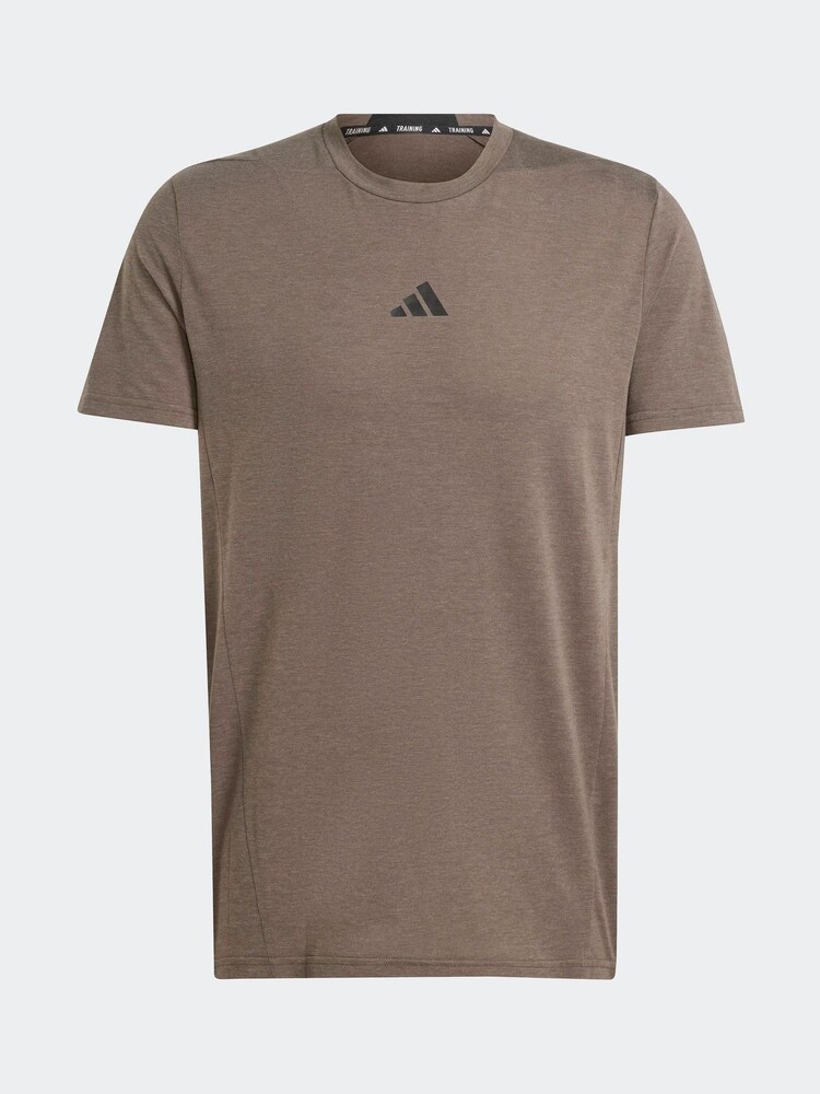 adidas Green Designed for Training Workout T-Shirt - Image 7 of 7
