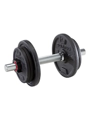 Decathlon Black Weight Training Dumbbell Kit 10 Kg - Domyos - Image 1 of 4