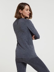 Mountain Warehouse Black Off Piste II Womens Thermal Top - Image 2 of 6