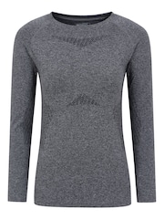 Mountain Warehouse Black Off Piste II Womens Thermal Top - Image 3 of 6