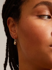PILGRIM Gold Chantal Drop Dangle Earrings - Image 2 of 4