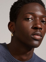 PILGRIM Gold Chantal Drop Dangle Earrings - Image 4 of 4