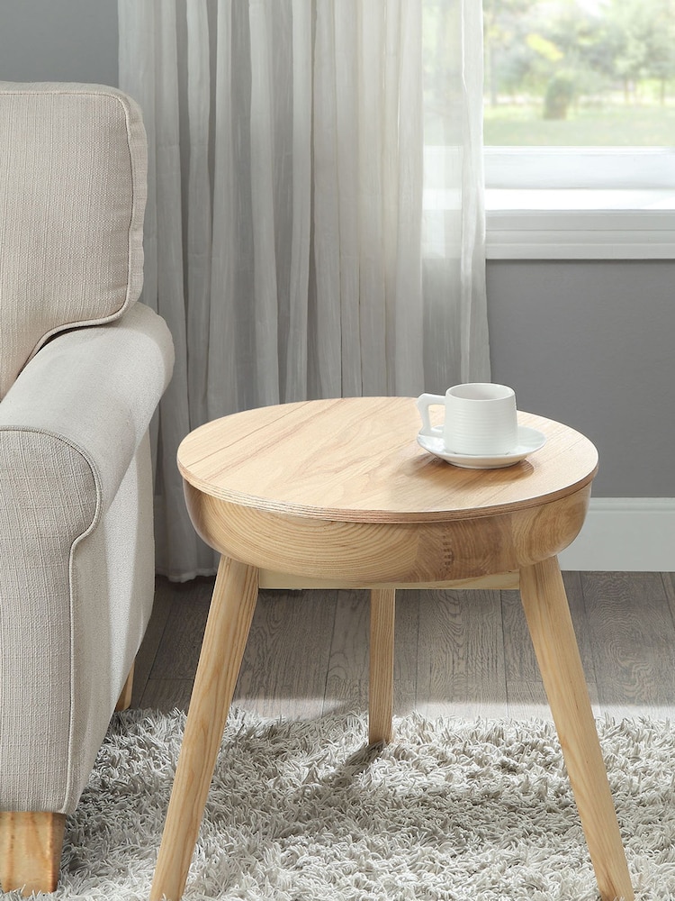 Jual Oak San Francisco Side Table - Image 1 of 3