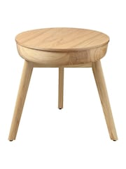 Jual Oak San Francisco Side Table - Image 2 of 3
