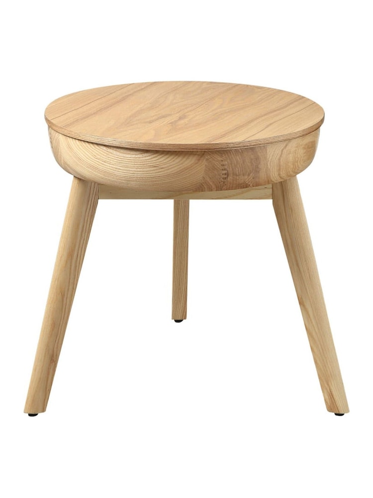 Jual Oak San Francisco Side Table - Image 2 of 3