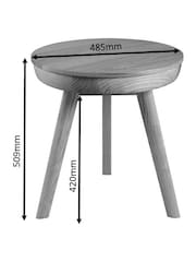 Jual Oak San Francisco Side Table - Image 4 of 4