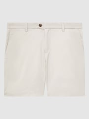 Reiss Chalk Wicket S Short Length Casual Chino Shorts - Image 2 of 6