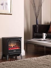 Dimplex Black Electric Optiflame MicroStove Fireplace - Image 3 of 6