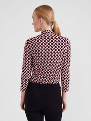 Preto - Blusa estampada Hobbs Aimee - Imagem 2 de 4