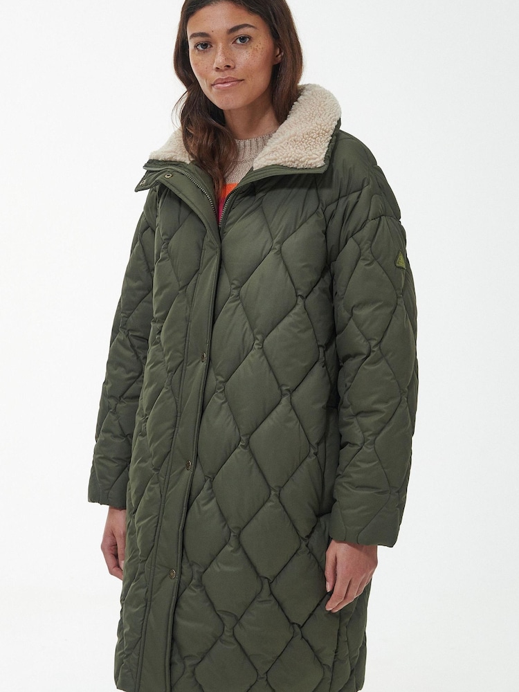 Barbour® Green Samphire Quilt Deep Coat - Image 1 of 1