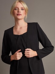 Monsoon Black Occasion Erica Jacket - Image 1 of 5