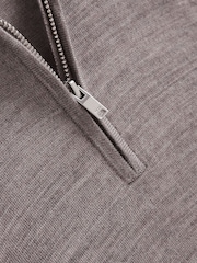 Reiss Woodsmoke Robertson 9-14 yrs Slim Fit Merino Wool Polo Shirt - Image 3 of 6