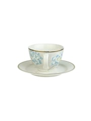 Laura Ashley Cream Heritage Collectables Cobblestone Tea Cup and Saucer - Image 3 of 4