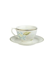 Laura Ashley Cream Heritage Collectables Cobblestone Tea Cup and Saucer - Image 4 of 4