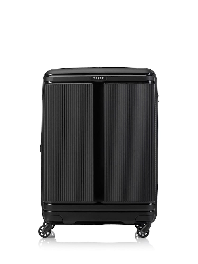Tripp Black Continental Medium 4 Wheel Expandable Suitcase 67cm - Image 1 of 5
