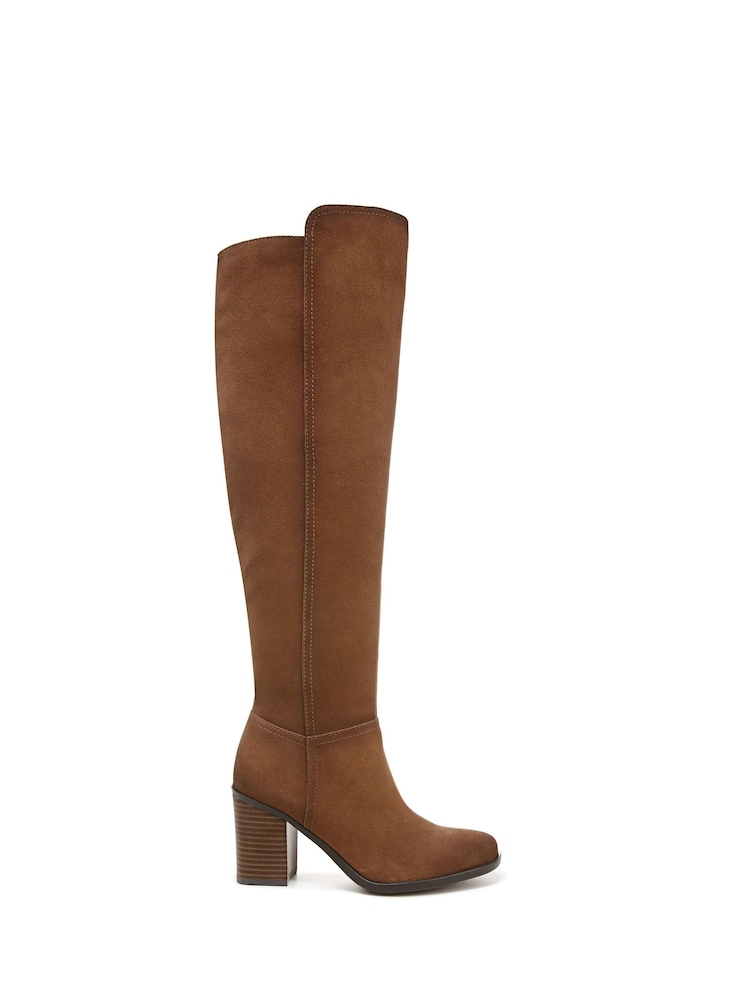 Naturalizer Kyrie Over the Knee Suede Boots - Image 1 of 7