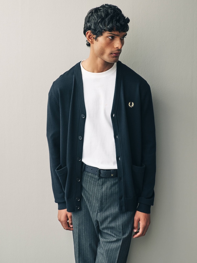Fred Perry Classic Cardigan - Image 1 of 6