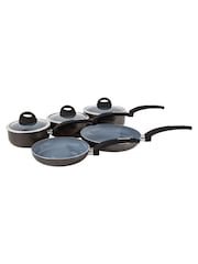 Tower 3 Piece Grey TruStone Pan Set - Image 7 of 8