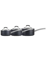 Tower 3 Piece Grey TruStone Pan Set - Image 8 of 8